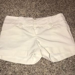White shorts